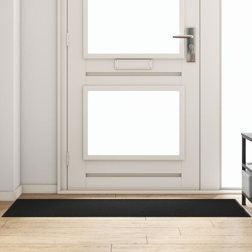 Dørmatte Svart Polypropylen 180 x 60 x 0.9 cm Dørmatte