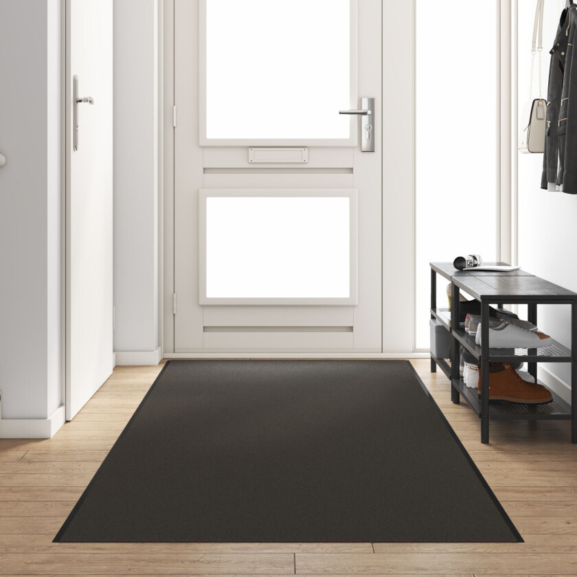 Bilde av Dørmatte Antrasitt, Sort Polyamid 400 x 120 x 0.9 cm Dørmatte