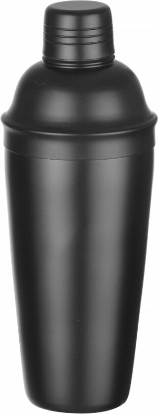 Cobbler Shaker 3-delt 0,75 l Rustfrit Stål Sort