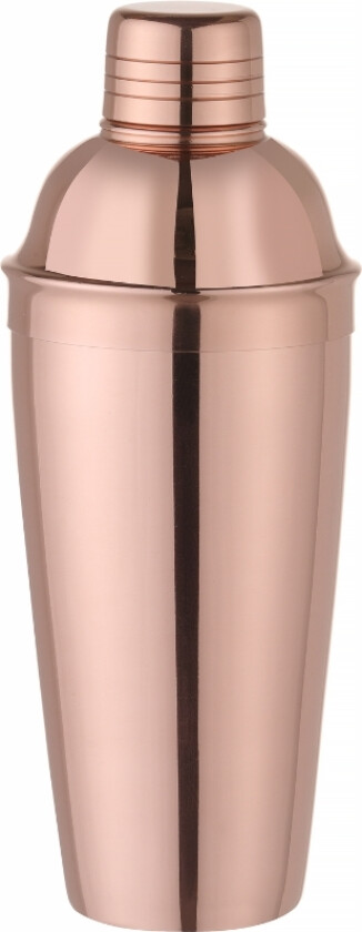 Cobbler Shaker 3-delt 0,75 l Rustfrit Stål Kobberlook