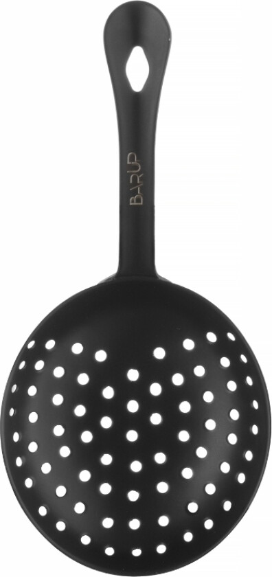 Julep-strainer Rustfrit Stål Sort Pulverlakering