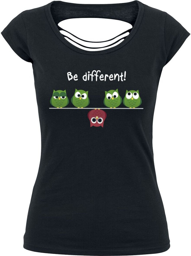 Fun T-skjorte - XS til XL - Damer - svart