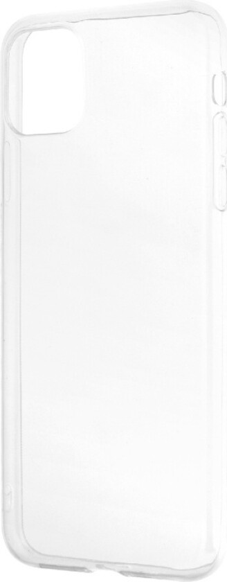 silikondeksel, iPhone 11, gjennomsiktig