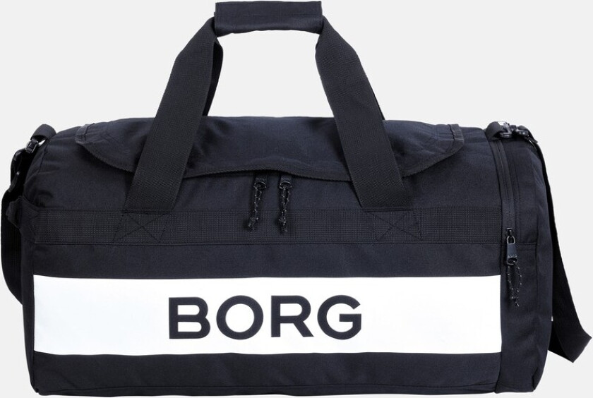 BORG LOGO SPORTS BAG, BLACK BEAUTY, ONESIZE, Treningstilbehør