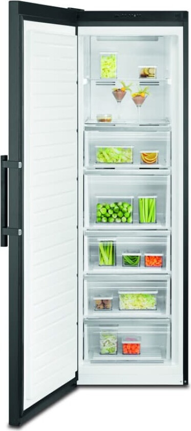 Fryseskap EUT6NE28K1 (Sort)