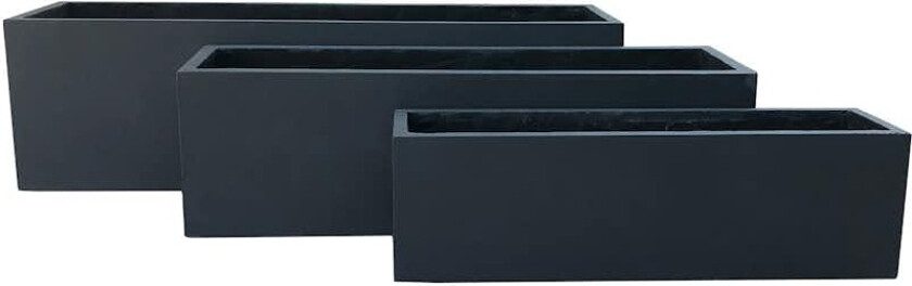 Blomsterkasse Lyfco Sort 100