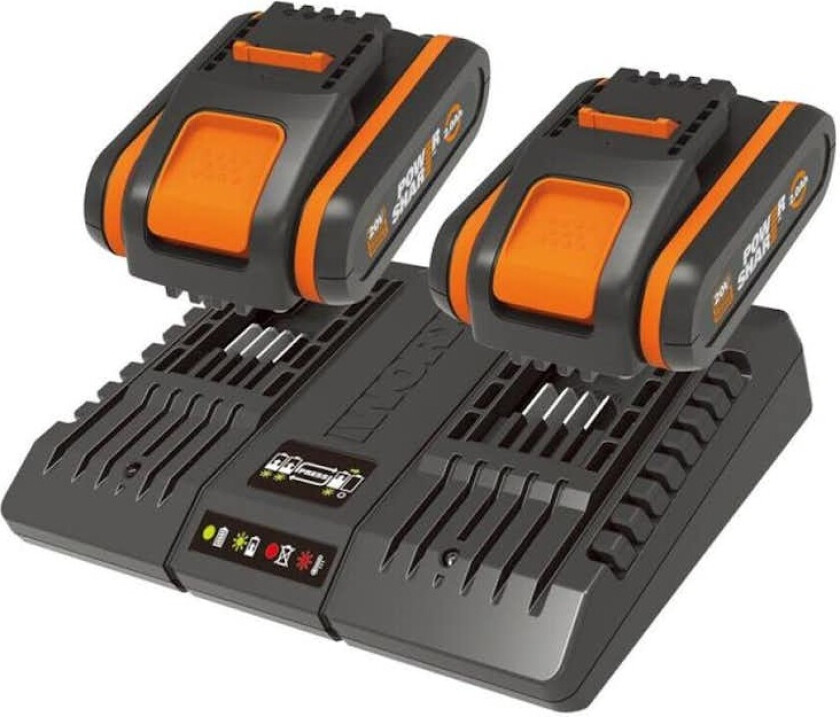 Batteripakke Worx WA3610 Med Lader