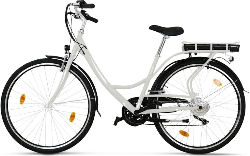 Elsykkel Lyfco Dame 28\" - Elinor 10,4 Ah HHvit