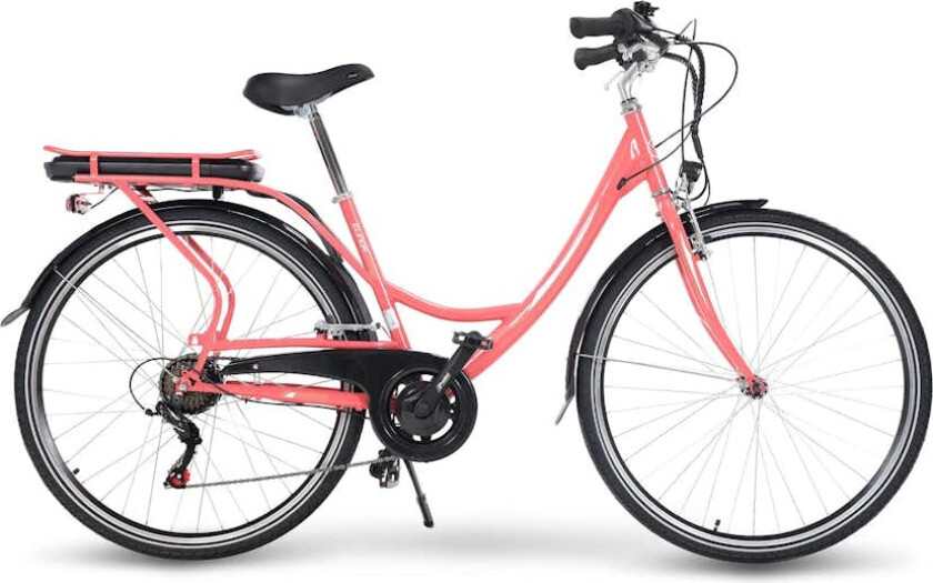 Elsykkel Lyfco Dame 28\" Elinor 13 Ah Rosa