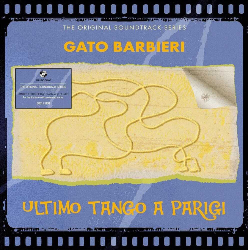 Gato Barbieri Ultimo Tango A Parigi O.s.t. Blue Vinyl LP/Vinyl