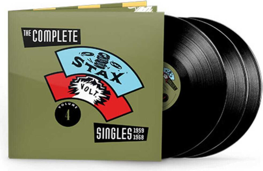 Diverse Artister Stax Volt Vol 4: Complete Singles 19591968 / Var LP/Vinyl