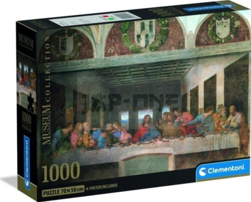 Cle Puslespill 1000 Compactmus.Leonardocenacolo 39965