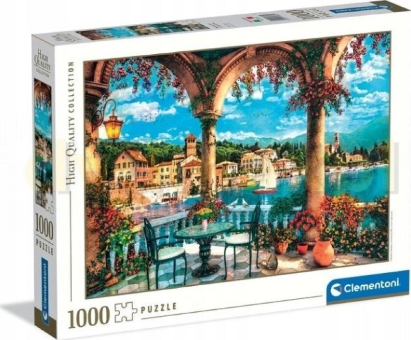 Cle Puzzle 1000 Hq Balconyviewoflakecomo 39880