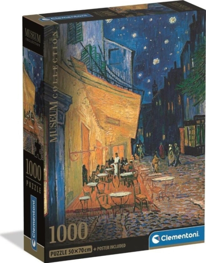 Puzzle Compact Museum Van Gogh - Esterno Di Caffe 1000 Elementów (39969)