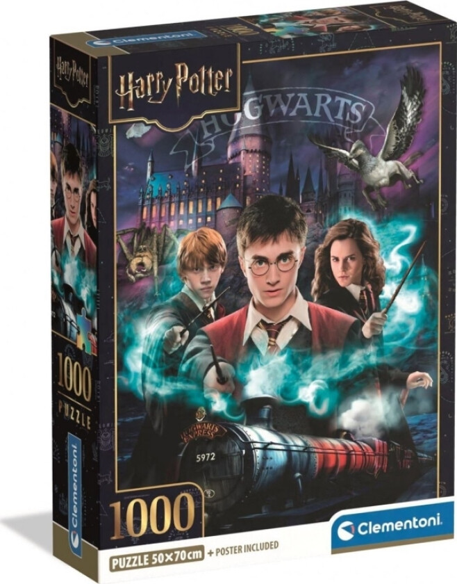 Cle Puzzle 1000 Compact Harrypotter 37047