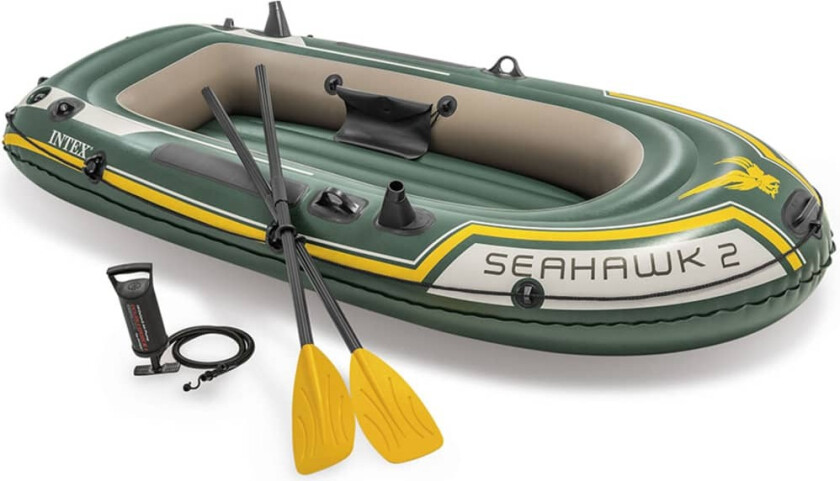 Seahawk 2 Oppblåsbar båt med årer og pumpe 68347NP