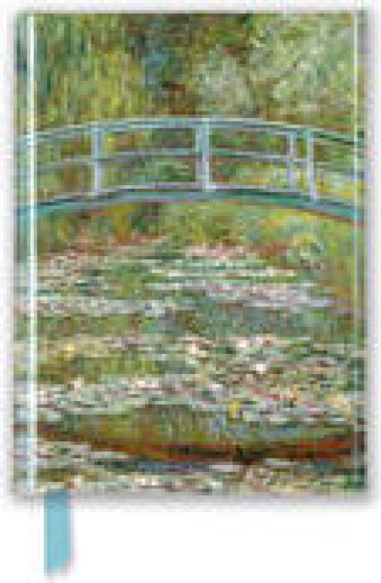 Claude Monet: Bridge over a Pond of Water Lilies (Foiled Pocket Journal)