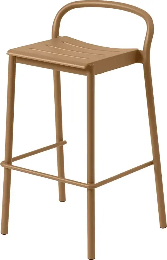 Linear Steel Barkrakk Burnt Orange