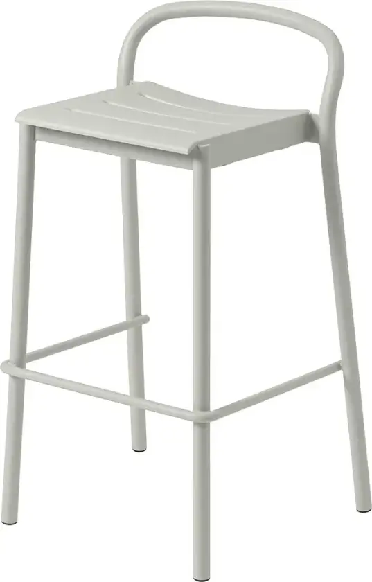 Linear Steel Barkrakk Grey