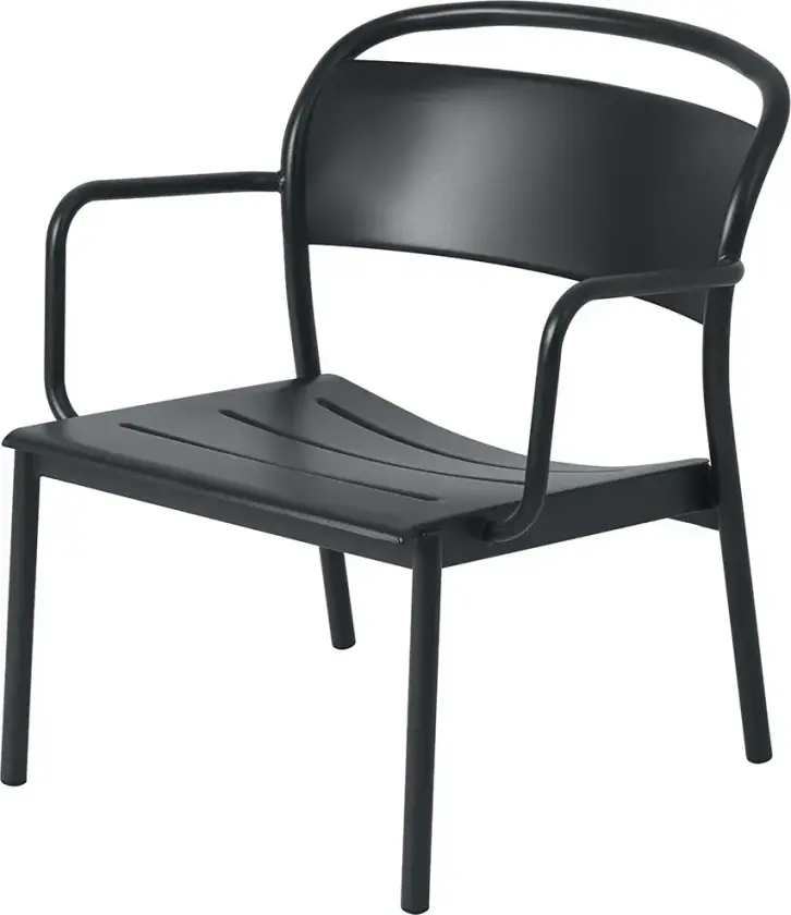 Linear Steel Lenestol Anthracite Black