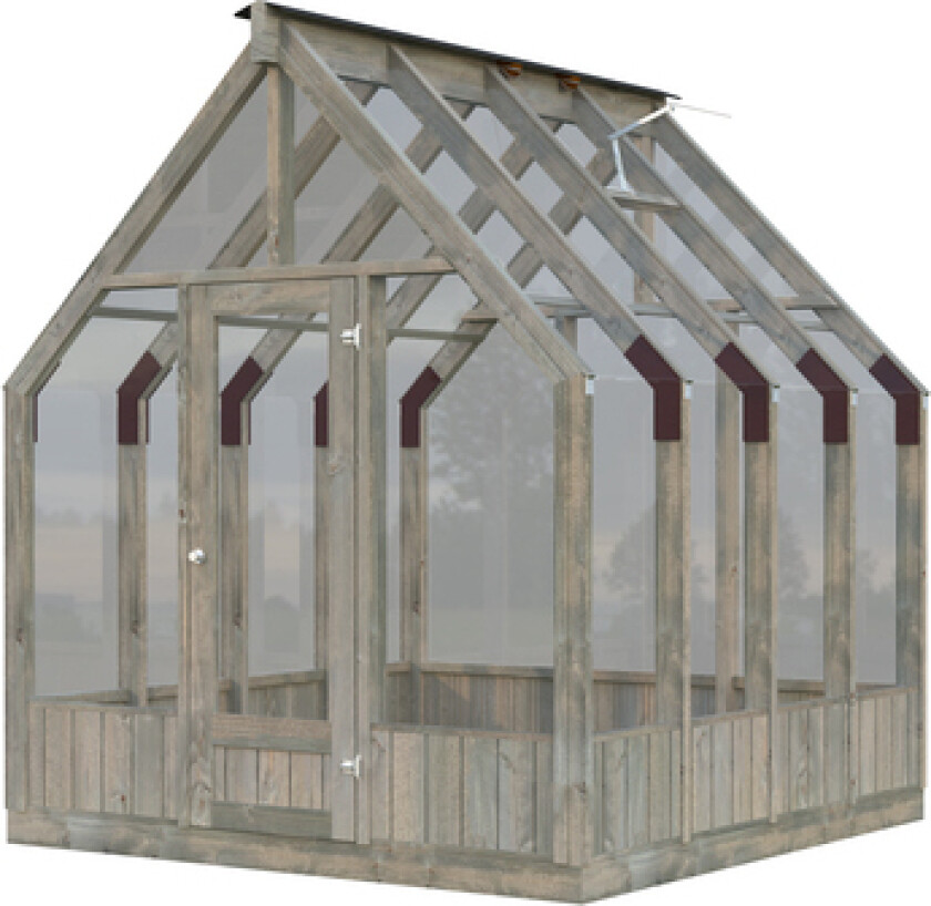 Bilde av Drivhus Emilia glass tre 5,4 m²