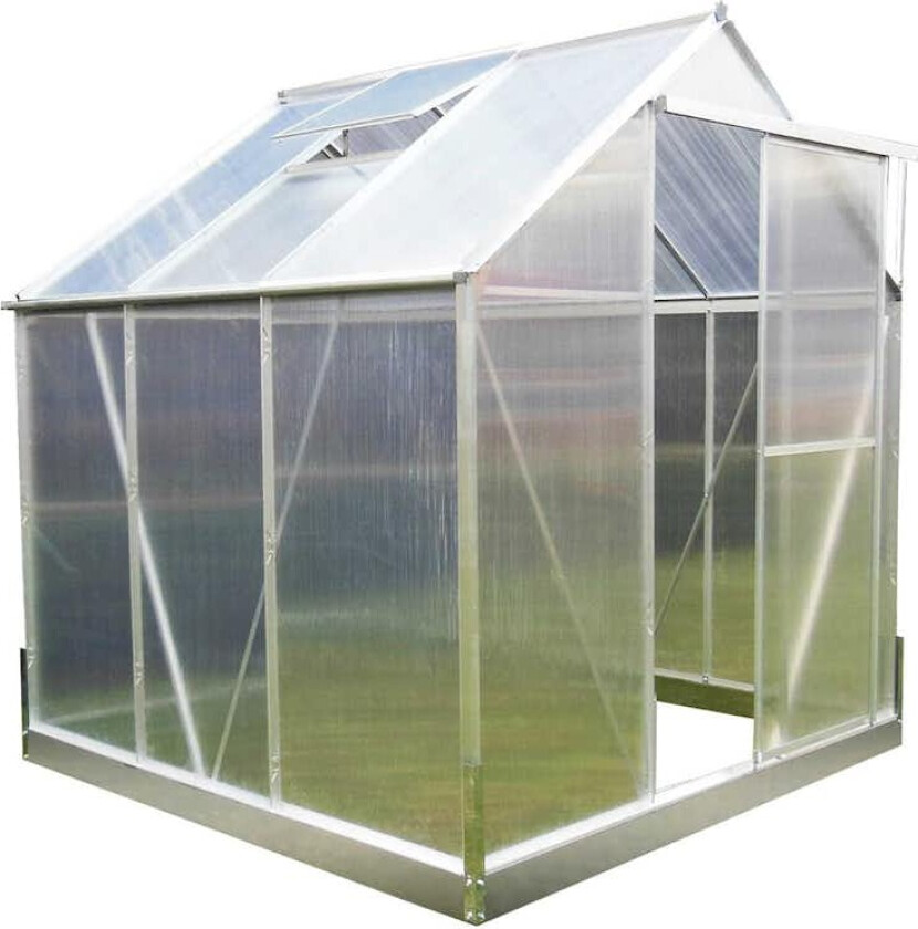 Drivhus Lykke Silver 3,7 m2