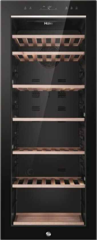 Wine Bank 50 Serie 5 Hws84ga, Vin Kjøleskap, Frittstående, 84 Flasker, G, Sort, Sort