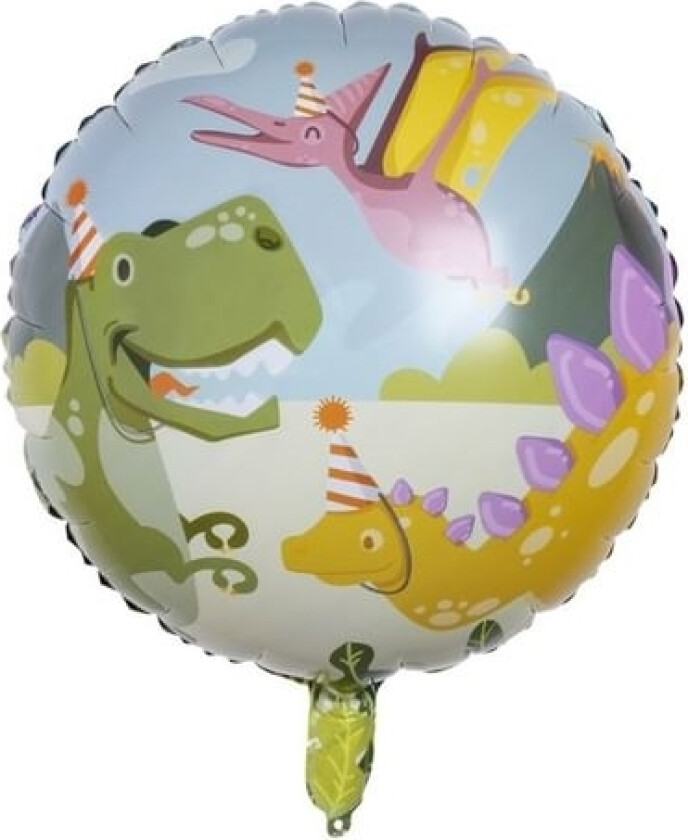 Dinosaur Party Folieballon 45 Cm