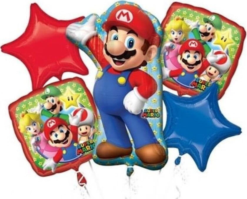 Super Mario Folieballon Buket