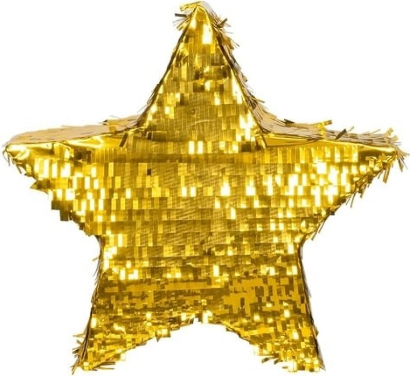 Guld Stjerne Pinata