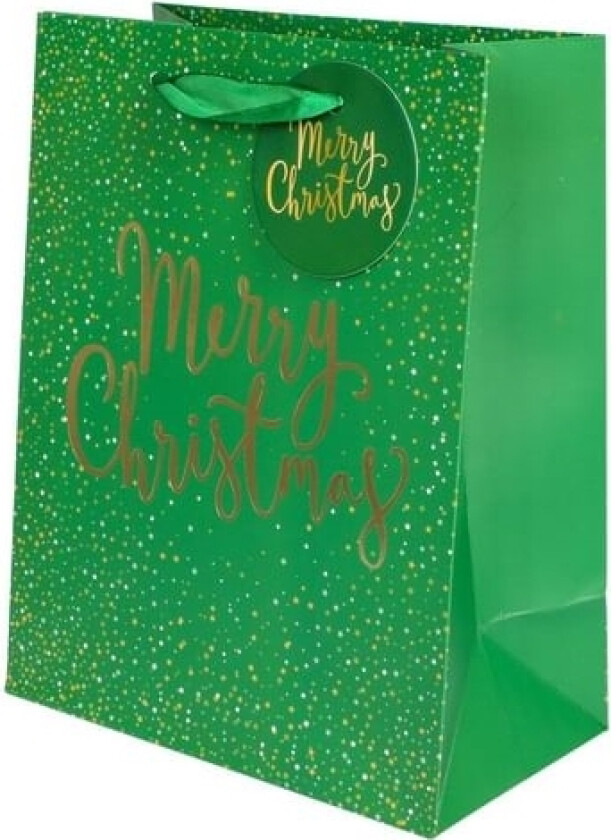 Gavepose Merry Christmas, Grøn