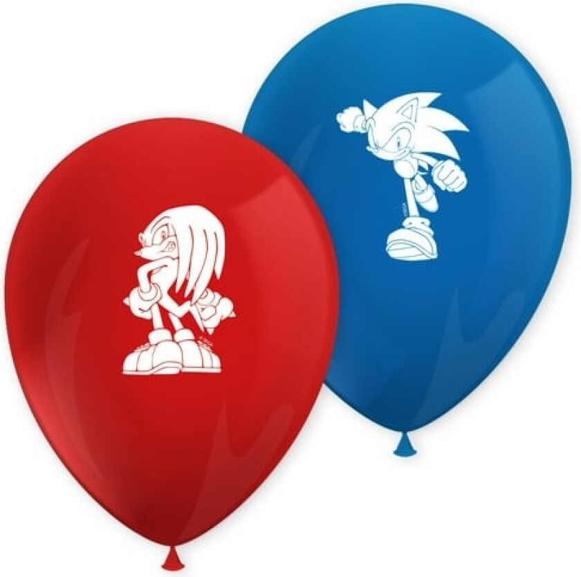 Sonic Speed Balloner, 8 Stk
