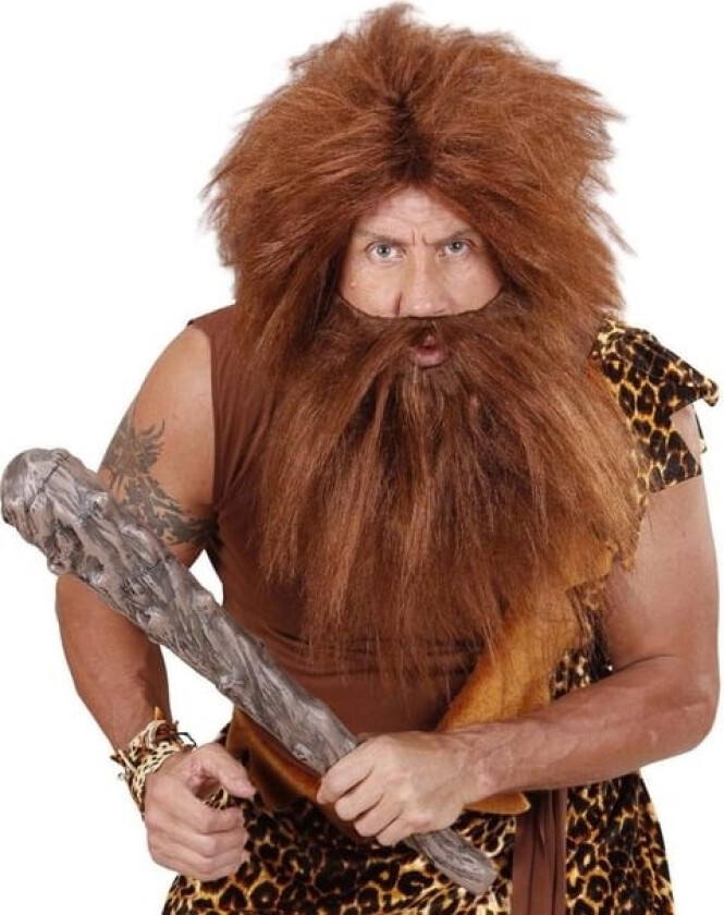 Vildmand Paryk Og Skæg, Brun