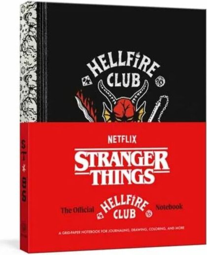 Stranger Things: The Official Hellfire Club Notebook av Netflix