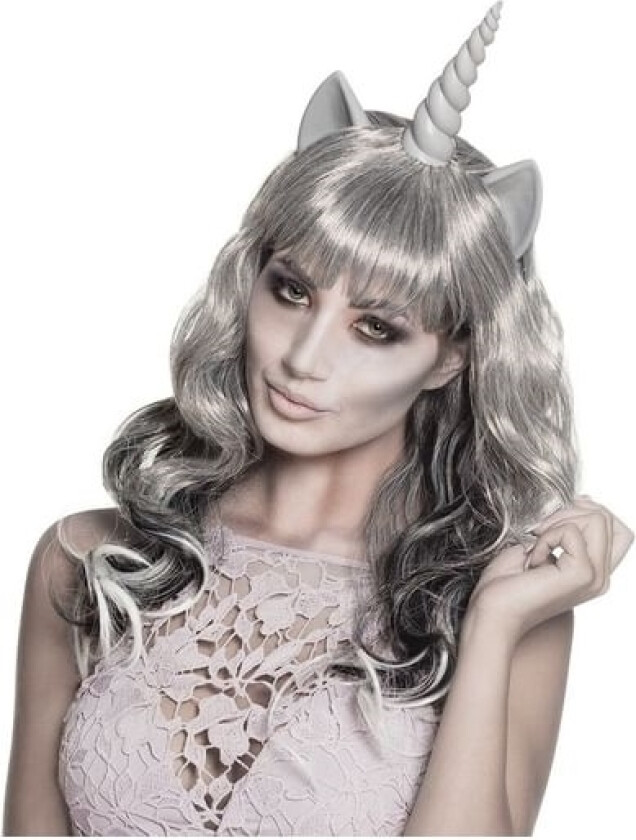 Boland 86199, Parykk Til Kostyme, Voksen, Hunkjønn, Polyester, Polyvinylklorid (Pvc), Grå, 335 G