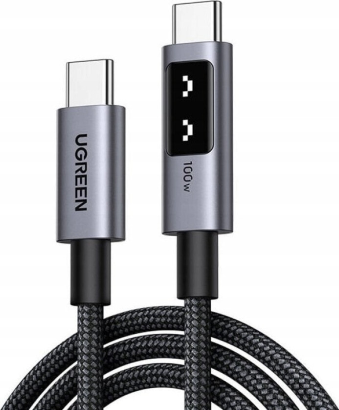 Usb-C To Usb-C Cable Ugreen Uno L509, 100W, 1M (Black)