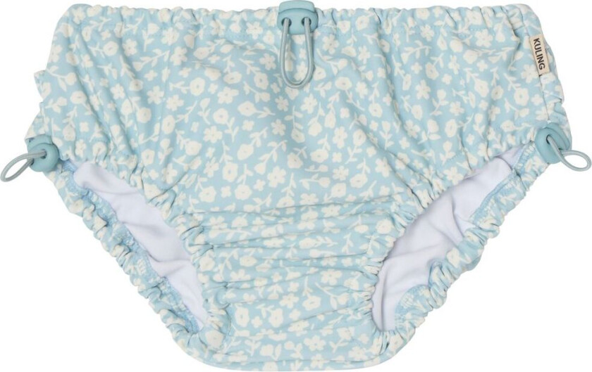 Kos Badebleie Sky Blue Flower | Blå | 86/92 cm