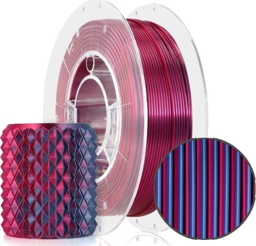Rosa3d Filament Rosa3d Pla Magic Silk 1,75Mm Midnight City 300G