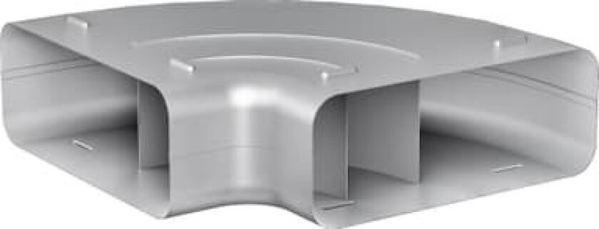flatt 90° rørsystem for ventilasjon AD854031