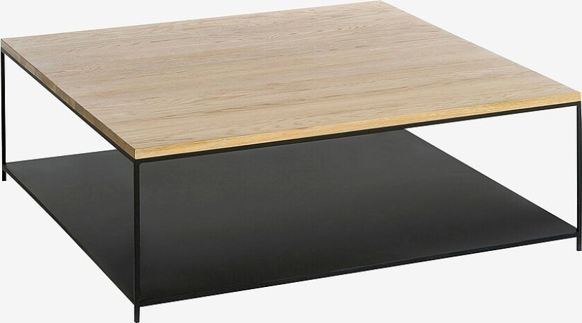 Lavt bord massiv eik, Aranza - Brun