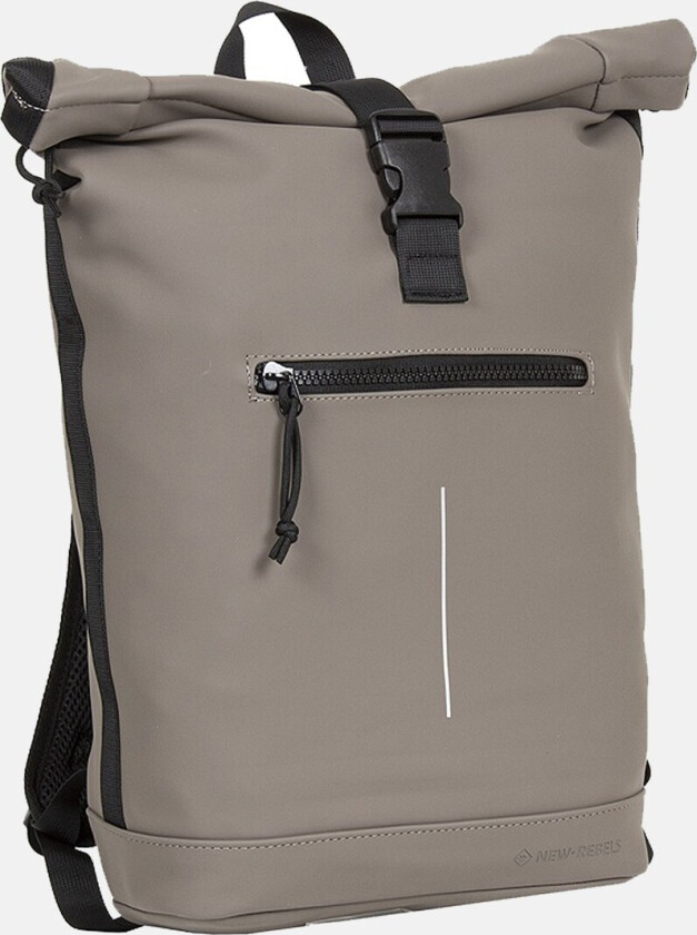 Mart New York Rolltop Backpack, Taupe, ONE SIZE, Ryggsekker