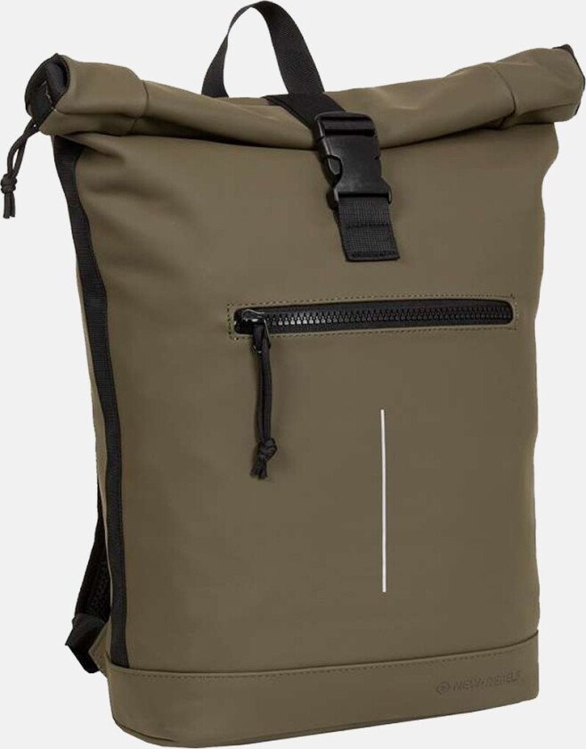 Mart New York Rolltop Backpack, Olive, ONE SIZE, Ryggsekker