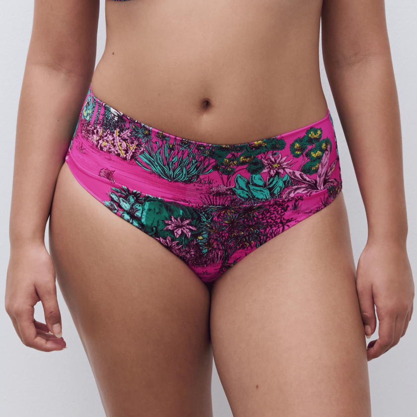 Sauvage maxi bikinitruse, pink, Størrelse: 42, Kvinner