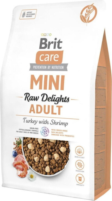 Mini Raw Delights Turkey with Shrimp 2 kg