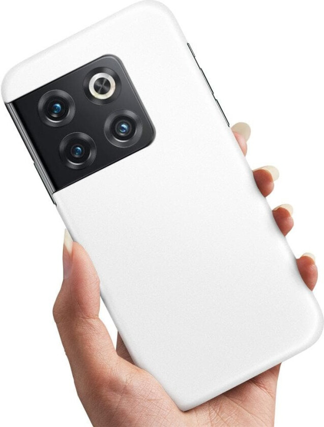 OnePlus 10T - Deksel/Mobildeksel Hvit