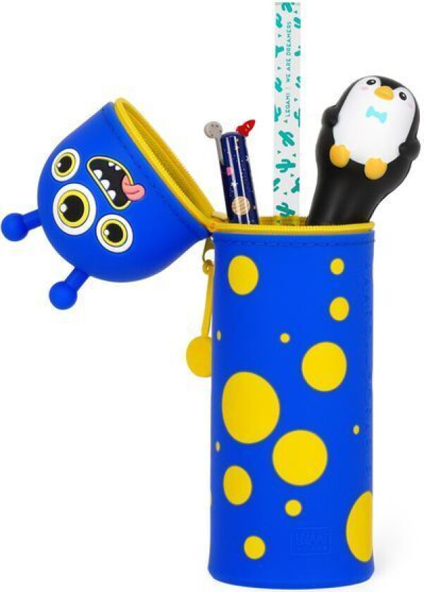 Silikon Penal Kawaii, 2i1 Monster - Legami