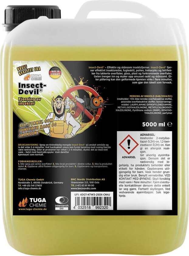 Bilde av TUGA INSECT DEVIL 5 LITER