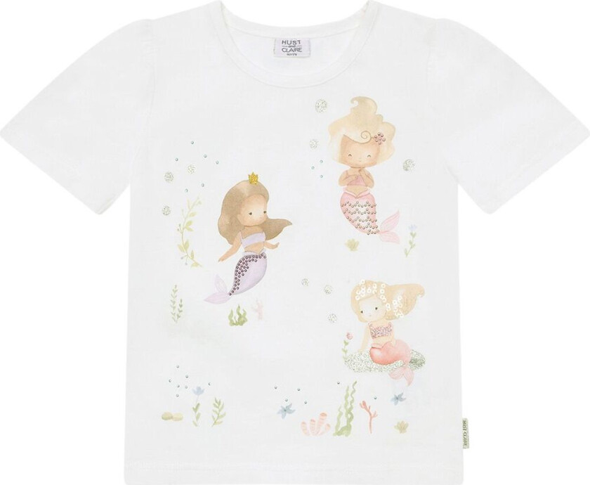 Alma T-skjorte White | Hvit | 86 cm