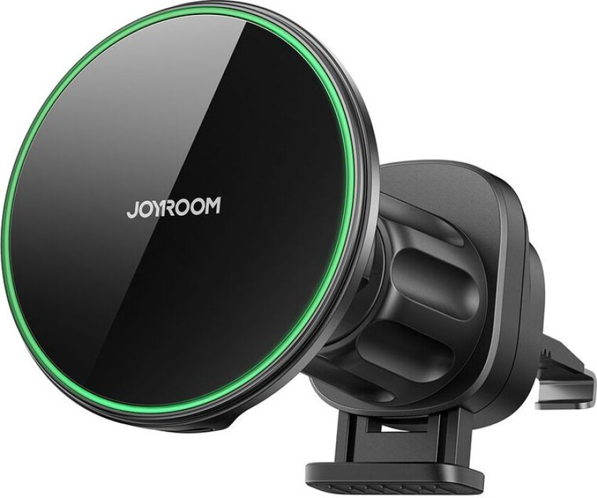 Bilde av Qi2 magnetisk trådløs biltelefonlader for luftventil - svart