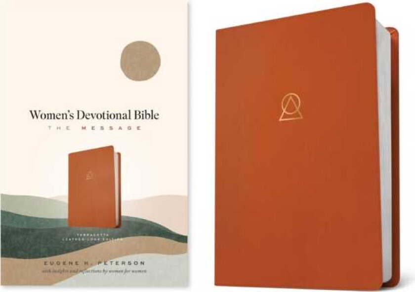 Message Women's Devotional Bible, Terracotta